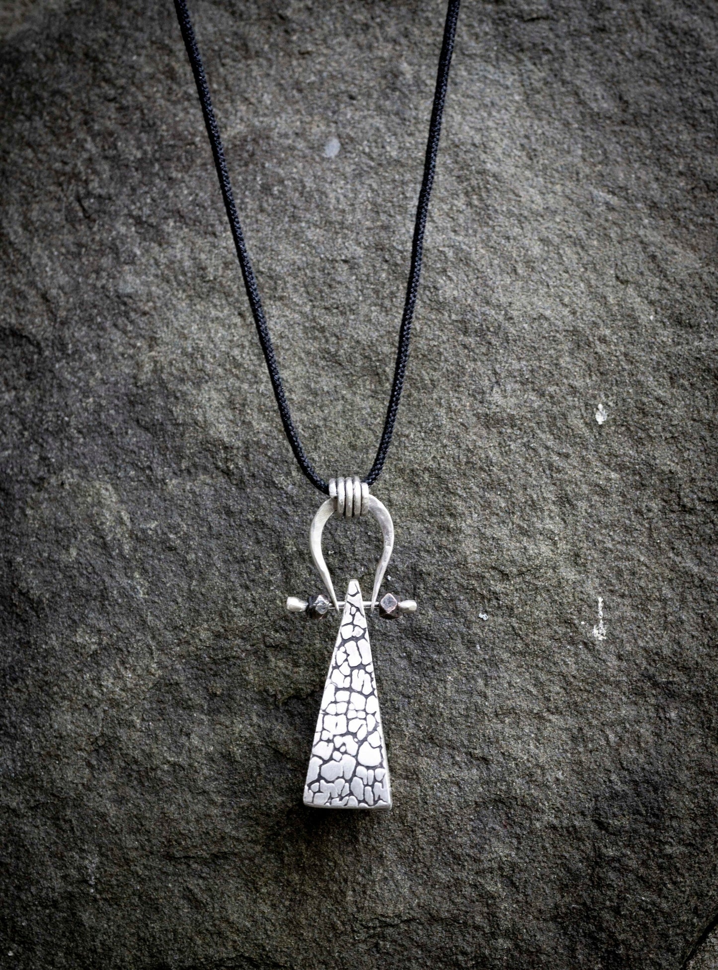 Pendulum Necklace | Talisman Necklace | Silver Pendant Men